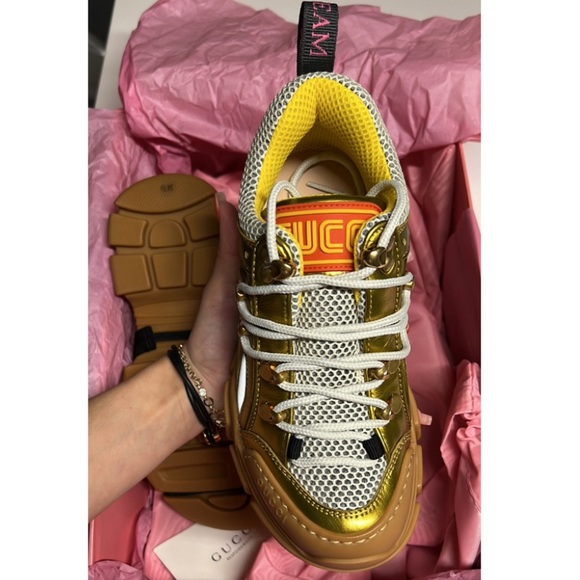 GUCCI CRYSTAL SNEAKER - Picture 5 of 8